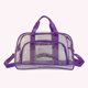 thumbnail image 5 of Mochila Bolsa de lona de PVC transparente Bolsa de fitness deportiva de gran capacidad para acampar (púrpura) Tmvgtek Para Estrenar, 5 of 5