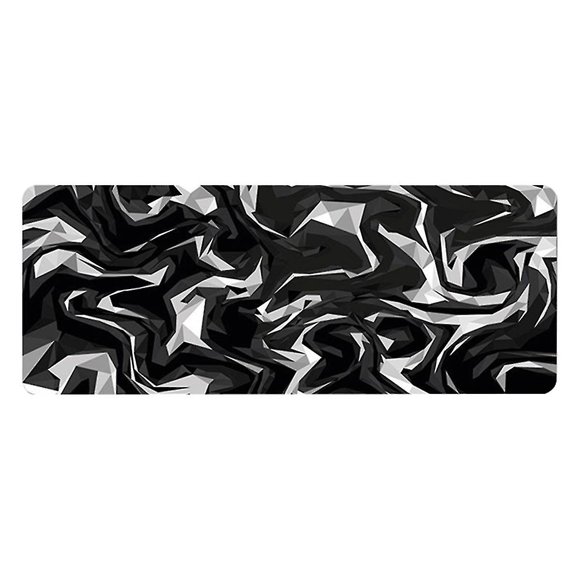 Topographic Contour Extended Big Mouse Pad Computer Keyboard Mouse Mat Mousepad With 1.5mm Non- 11.