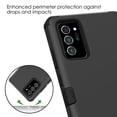 thumbnail image 1 of Samsung Galaxy Note 20 ULTRA Phone Case 3 in 1 Hybrid Impact Armor Silicone Rubber Heavy Duty Rugged Bumper Shockproof [Military-Grade] Protective BLACK Cover for Samsung Galaxy NOTE 20 Ultra / 6.9", 1 of 3