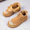 thumbnail image 3 of Men's Winter Thermal Insulated Short Boots with Thick PU Sole & Warm - Heavy-Duty Cold Weather Hiking, Snow Boots for Outdoor, Round Toe Casual Winter Footwear (Compatible with Thermal Insoles), 3 of 9