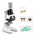 thumbnail image 3 of Biological Microscope for Kids Beginners 100X 400x 2000X Magnification Kids Science Toys Microscope Kit with Specimens LED Light Education Scientific Toys for Child, 3 of 9