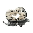 thumbnail image 4 of Unique Bargains 1 Pc Polka Dot Bow Scrunchies for Home Beige, 4 of 5