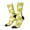 2 Black-2, variant on Easter Bunny Pattern Sport Socks for Women and Men Crew Socks Sporty Calf Socks Casual Socks