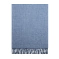 thumbnail image 1 of Jeté Fausse Cachemire Bleu Marine, 1 of 3