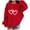 Red11, variant on Cethrio Valentine's Day Sweatshirts for Girl, Pullover Loose Fit Crewneck Casual Long Sleeve Tops Red Size 10-12