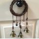 thumbnail image 2 of Witch bell protection door handle pendant rattan wind chime prayer crystal family room decoration, 2 of 4