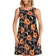 thumbnail image 1 of Balery Sunflowers Vestidos de verano para mujer con estampado: vestido holgado sin mangas, vestido playero informal y cómodo para días calurosos., 1 of 7