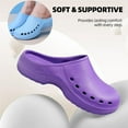 thumbnail image 5 of Women's Medical Clogs - Waterproof Nursing Shoes for Healthcare Professionals, Slip-Resistant Comfortable Breathable Surgeon Shoes, Hospital & OR Work Footwear, 5 of 7