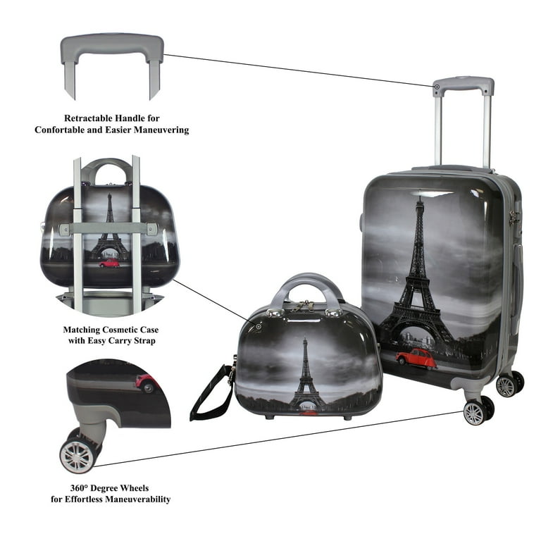 Designer Suitcases and Travel Luggage Pieces