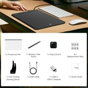 XPPen Latest 10x6.25 Drawing Tablet, XP Deco Graphic Tablet with Pen, 16384 Levels Pressure/60° Tilt Function/8 Shortcut Keys, Digital Drawing Pad Art Tablet for Phone/Computer OSU/Digital Painting