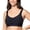 Black, variant on The Comfort Shaping Bra Large White