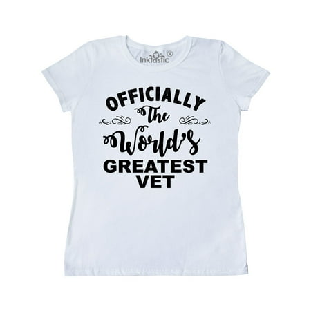 Officially The World's Greatest Vet Women's T-Shirt