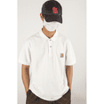 thumbnail image 2 of Carhartt, camiseta de manga corta con solapa de tendencia retro de verano, tops para parejas, polos de color sólido para hombres y mujeres, 2 of 5