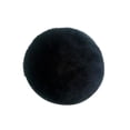 thumbnail image 1 of Housse de Chaise Ronde Antidérapante avec Boucle Coussins Ronds avec Boucle Noir - 40cm (16 Pouces), 1 of 5