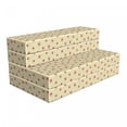 thumbnail image 1 of Floral Foldable Mattress, Irregular Dots and Flowers, 78.7" x 47.2", Eggshell Blush, by Ambesonne, 1 of 4