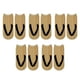thumbnail image 4 of 5 pares de calcetines con estampado de chanclas, calcetines con patrón 3D, accesorios casuales para adultos, moda estilo A, 4 of 8