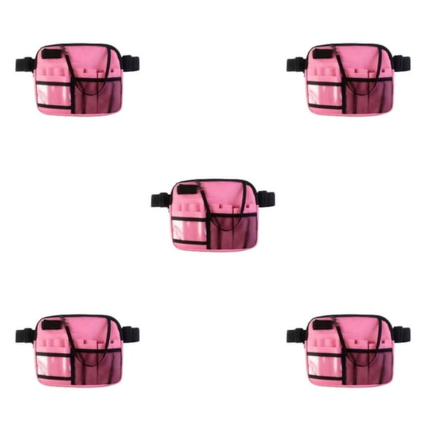 Riñonera Riwesomey para enfermera ajustable color Rosa