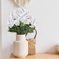 thumbnail image 4 of Artificial Geranium Plant, Binkne Realistic Silk Flowers for Outside Uv Resistant Faux Geraniums Flowers for Indoor Outdoor Home Garden Decoration, 4 of 7