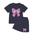 thumbnail image 3 of MAIHAN Outfits for Women Summer Outfits for Women 2026 Short Sleeve Tops Shorts Elastic Waist Shorts 2pcs Clothes Set Plus Size Travel Outfits for Women, 3 of 3