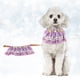 thumbnail image 5 of Bufanda suave encantadora de los animales domésticos del sisal con la decoración del cordón de la flor para el perro del gato, 5 of 8