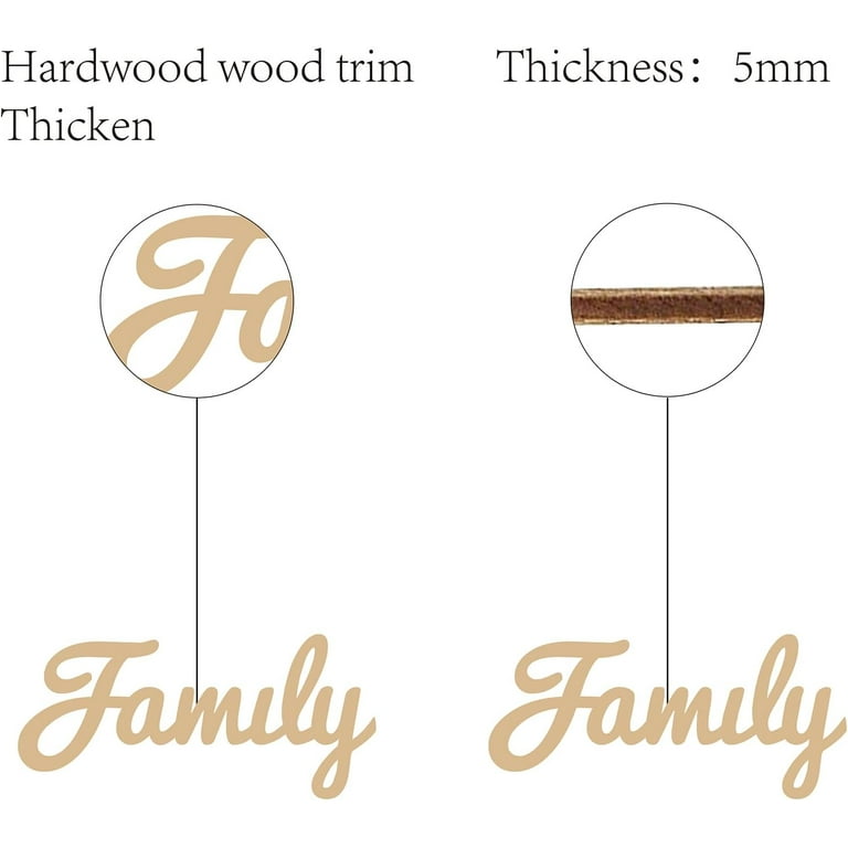 Word Family Vacation - Laser Cut Out Unfinished Wood Craft Shape TRP18 Word Family Vacation - Laser Cut Out Unfinished Wood Craft Shape TRP18