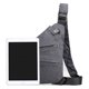 thumbnail image 2 of Bolso bandolera de nailon para el hombro derecho, bolso bandolera ligero, sencillo y de gran capacidad para hombre, bolso bandolera informal y ajustado, 2 of 5