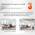 thumbnail image 3 of Synchronous 3D Stereo VR USB Camera 3840X1080P 4MP 60Fps Mini Dual Module with 130 Degree Wide Angle Lens, 3 of 4