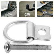 Raindrops Trailer Tie Down Hooks Stainless Steel V-Shaped Anchors Trailer D Rings Heavy Duty Trailer Tie Down Anchor for Trailers Trucks Cargo Tie Downs