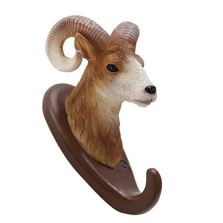 

3D Animals Hook Decor Creative Resin Rack Hanger Hook Cafe Bar Decorative Hook