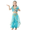 thumbnail image 5 of HAWEE Princess Costume for Girls Sequin Dress Up for Halloween Cosplay, 5 of 7