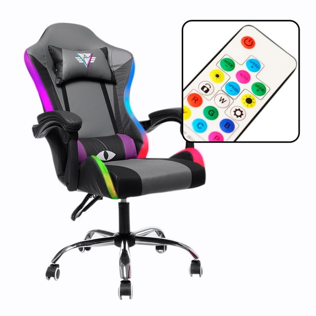 Silla Gamer Voric con Luz Led Andrómeda