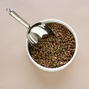 Harry Barker Heavy Duty Metal Dog Food Scoop, Silver, O/S