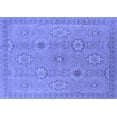 thumbnail image 1 of Ahgly Company Indoor Rectangle Oriental Blue Traditional Area Rugs, 4' x 6', 1 of 4