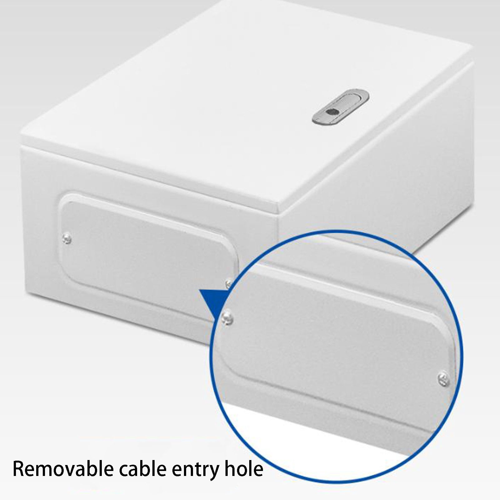 Stainless steel electrical housing box, weatherproof electrical lockable connection box, cable junction box, distribution box