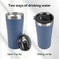 thumbnail image 6 of Ozark Trail 22 oz Stainless Steel Insulated Tumbler, Blue Indigo, 6 of 16