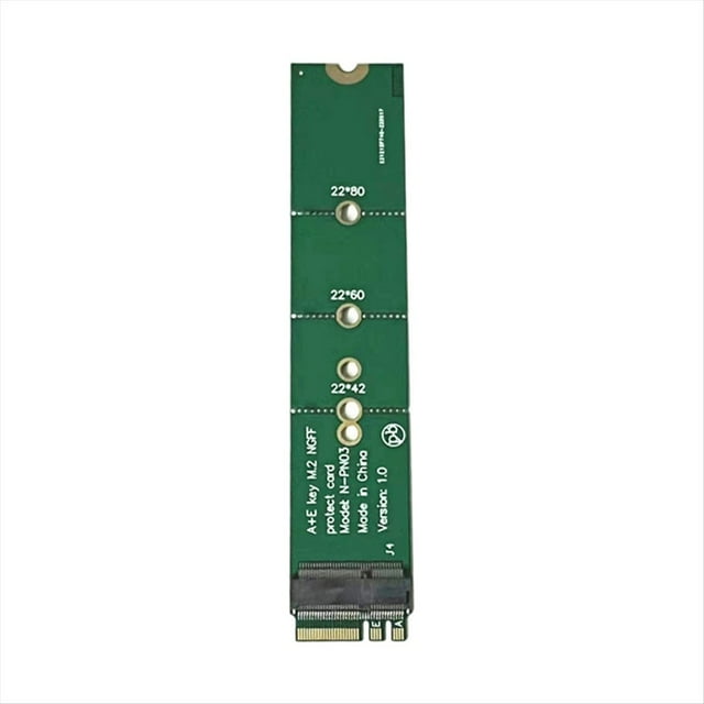 Tarjeta de Protección del Adaptador de Extensión de Tarjeta Inalámbrica WiFi para Llave A+e E-Key M.2 NGFF Tarjeta de Red Multifuncional