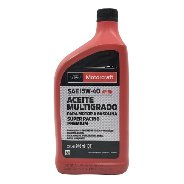 Aceite de Motor Multigrado MOTORCRAFT Super Racing 15w40