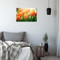 thumbnail image 3 of ZHONGYUTONG Tulip Wall Art Canvas Flower Pictures Wall Decor Elegant Floral Painting Print for Bathroom Living Room Decor Framed (12.00" x 18.00"), 3 of 5