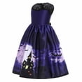 thumbnail image 3 of Witch Robe de Princesse pour Filles Halloween Déguisement en Dentelle 5-10 T, 3 of 9