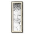 thumbnail image 2 of ArtToFrames 6x20" Antique Silver Panel Picture Frame, Silver Wood Poster Frame, with Regular Glass and 2 (FBPL-4760), 2 of 7