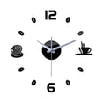 thumbnail image 3 of Pared Reloj Diy Ps Reloj Silencioso Espejo Reloj Mural Calcomanía Decoración De Pared Reloj 3D Ps Espejo Pegatina Vogacara HA025329-01, 3 of 7