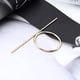 thumbnail image 5 of Accesorios para el cabello dorados, pinza para el cabello de latón para mujeres y niñas (oro) brillar Electrónica, 5 of 5