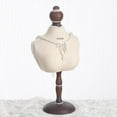 thumbnail image 4 of Expositor de busto para collares, presentación de joyas, soporte para estantes con soporte, 4 of 9