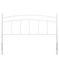 thumbnail image 3 of Headboard, Full Size, Metal, White, Modern Contemporary Urban Design, Bedroom Master Guest Suite, 3 of 6