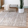 thumbnail image 1 of Unique Loom 3147175 6 x 6 ft. Depoe Portland Square Rug, Tan, 1 of 1