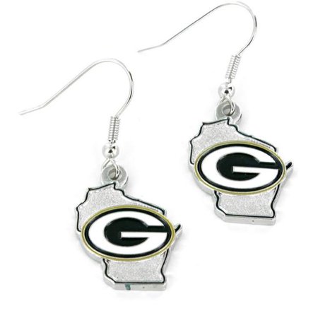 Green Bay Packers Earrings State Design Walmart Canada