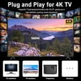 thumbnail image 3 of Portable 4K TV Video Retro Game Console 2.4G Wireless Controller Family Game Stick Built-in 20000+ Classic Games, 3 of 9