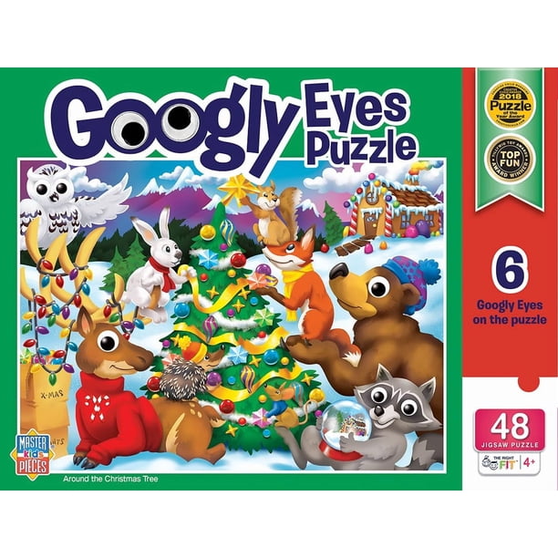 Puzzle Masterpieces Around The Christmas Tree, 48 piezas