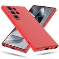 thumbnail image 4 of Elegant Choise Case for Samsung Galaxy S24 Ultra/S24 Plus/S24 Liquid Silicone Protective Phone Cover, Red, 4 of 16