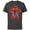 Charcoal, variant on Marvel Spider-Man Holiday Christmas Gingerbread Man Cookie - Short Sleeve Cotton T-Shirt for Adults - Customized-Black